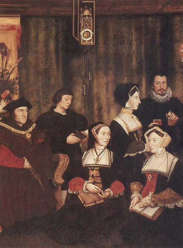 Rowland Lockey Sir Thomas More and his family